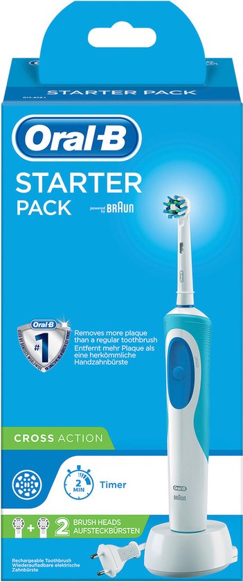 Oral-B - Vitality Starterpack - Incl extra opzetborstel