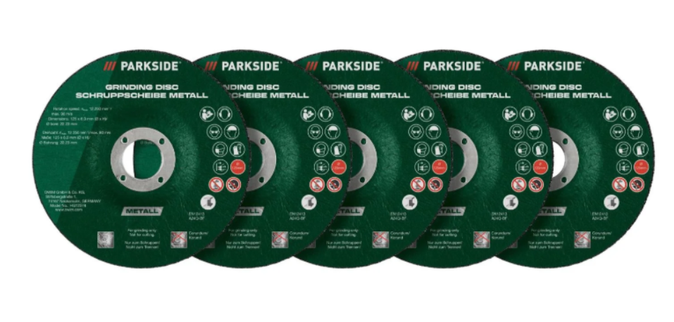 PARKSIDE® Slijpschijven - 125MM
