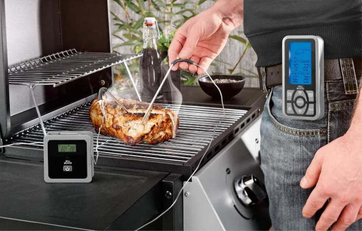 Grillmeister Draadloze keukenthermometer - BBQ Thermometer
