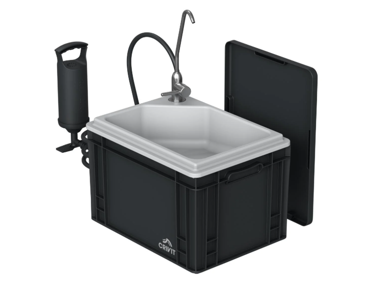 Crivit Mobiele wasbak - Complete set incl kraan