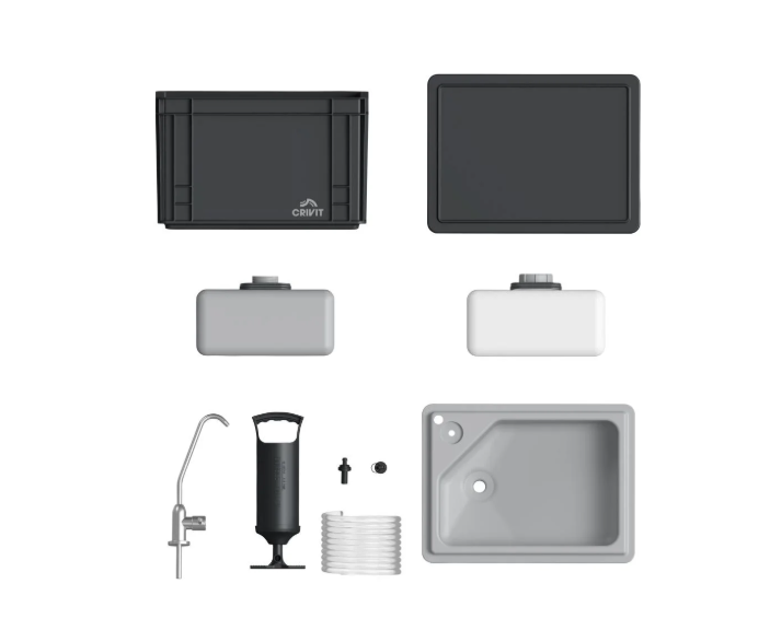 Crivit Mobiele wasbak - Complete set incl kraan