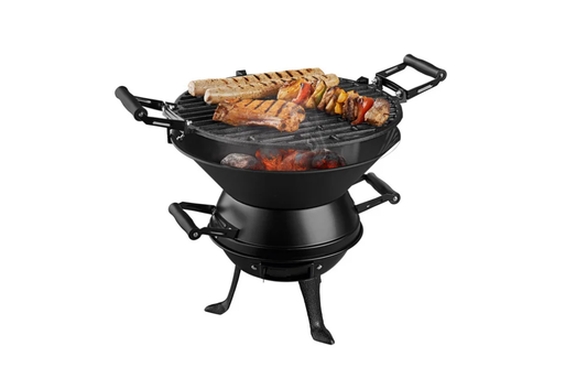 GRILLMEISTER Houtskool BBQ - Gietijzer