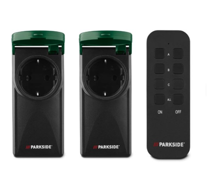 PARKSIDE® Buitenstopcontactenset - 3 Delig